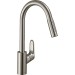 Hansgrohe Spültischmischer 240 mit sBox Ausziehbr.M4116-H240ST edelstahl-optik