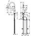 Hansgrohe Spültischmischer 240 mit sBox Ausziehbr.M4116-H240ST edelstahl-optik
