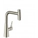 Hansgrohe Spültischmischer 240 Select 2jet sBox Ausziehbrause M7117-H240 edelstahl-optik