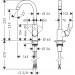 Hansgrohe Spültischmischer 260 Logis M31 Eco 1jet chrom