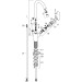 Hansgrohe Spültischmischer 260 Logis M31 Eco 1jet chrom