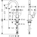 Hansgrohe Spültischmischer 260 Logis M31 Eco 1jet chrom