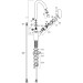 Hansgrohe Spültischmischer 260 Logis Schwenkauslauf chrom