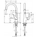 Hansgrohe Spültischmischer 260 Talis M51 Eco 1jet edelstahl-optik