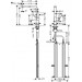 Hansgrohe Spültischmischer 270 Talis M54 Ausziehauslauf 1jet sBox mattschwarz