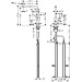Hansgrohe Spültischmischer 270 Talis M54 Ausziehauslauf 1jet sBox mattschwarz