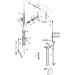 Hansgrohe Spültischmischer 270 Talis M54 Ausziehauslauf 1jet sBox mattschwarz
