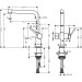 Hansgrohe Spültischmischer 270 Talis M54 Geräteabsperrv.1j edelstahl-optik
