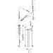 Hansgrohe Spültischmischer 300 Select 2jet sBox Ausziehbrause M5117-H300 edelstahl-optik