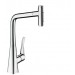 Hansgrohe Spültischmischer 320 Metris Select M71 Ausziehbrause 2jet chrom