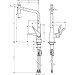 Hansgrohe Spültischmischer 320 Metris Select M71 Ausziehbrause 2jet edelstahl-optik