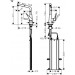 Hansgrohe Spültischmischer 320 mit sBox Ausziehausl.M7114-H320ST edelstahl-optik