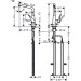 Hansgrohe Spültischmischer 320 mit sBox Ausziehauslauf M7114-H320 chrom