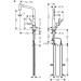 Hansgrohe Spültischmischer 320 mit sBox Ausziehbrause M7116-H320 ST edelst.-opt.