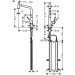 Hansgrohe Spültischmischer 320 Select mit sBox Ausziehausl.M7115-H320 ST edelstahl-opt.