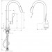 Hansgrohe Spültischmischer AXOR Citterio chrom mit Ausziehbrause