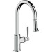 Hansgrohe Spültischmischer Axor Montreux chrom mit Ausziehbrause