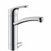 Hansgrohe Spültischmischer Focus Festauslauf chrom m.Geräteabsperrventil