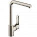 Hansgrohe Spültischmischer Focus Schwenkauslauf edelstahl-optik L-Auslauf