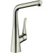 Hansgrohe Spültischmischer Metris Schwenkauslauf edelstahl-optik