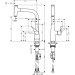 Hansgrohe Spültischmischer Metris Select 240 edelstahl-optik mit Ausziehauslauf