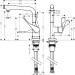 Hansgrohe Spültischmischer Select Axor Citterio edelstahl-optik