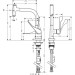 Hansgrohe Spültischmischer Select Axor Citterio edelstahl-optik mit Ausziehauslauf