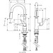 Hansgrohe Spültischmischer Talis S 160 chrom mit Ausziehbrause