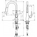 Hansgrohe Spültischmischer Talis S 160 chrom mit Ausziehbrause