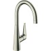 Hansgrohe Spültischmischer Talis S 260 Schwenkauslauf edelstahl-optik