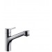 Hansgrohe Spültischmischer 170 Talis M52 Niederdruck Ausziehbrause 2jet chrom