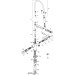 Hansgrohe Spültischmischer Talis Select M54  PowderSpray 3jet BBC