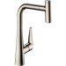 Hansgrohe Spültischmischer Talis Select S 300 edelstahl-optik mit Ausziehauslauf