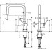 Hansgrohe Spültischmischer U 220 Talis M54 Geräteabsperrv.1jet mattschwarz