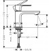 Hansgrohe Standventil 80 Rebris E Matt Black  