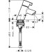 Hansgrohe Standventil S chrom 