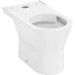 Hansgrohe StandWC EluPura Orig.S für aufge.Spü. 640 hor.Abgang spülr.ACF SMC weiß