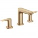 Hansgrohe Talis E 3-Loch Waschtischarmatur Brushed Bronze