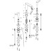 Hansgrohe 3-Loch Waschtischarmatur Talis E chrom