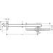 Hansgrohe Talis E Kopfbrause Raindance E 300 1jet m.Brausearm 390mm mattweiss
