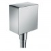 Hansgrohe Talis E Schlauchanschluss DN15 Fixfit Square mit Rückflussverhinderer chrom