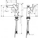 Hansgrohe Talis E Waschtischmischer 150 Brushed Bronze