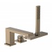 Hansgrohe Tecturis E 3-Loch Einhebel-Wannenrandmischer mit sBox Brushed Bronze