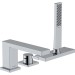 Hansgrohe Tecturis E 3-Loch Einhebel-Wannenrandmischer mit sBox Chrom