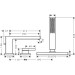 Hansgrohe Tecturis E 3-Loch Einhebel-Wannenrandmischer mit sBox Chrom