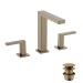 Hansgrohe Tecturis E 3-Loch Waschtischarmatur 150 EcoSmart+ mit Push-Open Ablaufgarnitur Brushed Bronze