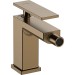 Hansgrohe Tecturis E Einhebel-Bidetmischer mit Zugstangen-Ablaufgarnitur Brushed Bronze