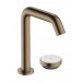 Hansgrohe Tecturis S 2-Loch Waschtischmischer 150 CoolStart mit Ablaufgarnitur Brushed Bronze