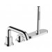 Hansgrohe Tecturis S 3-Loch Einhebel-Wannenrandmischer mit sBox Chrom