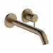 Hansgrohe Tecturis S Einhebel-Waschtischmischer Unterputz für Wandmontage mit Auslauf 22,5 cm Brushed Bronze